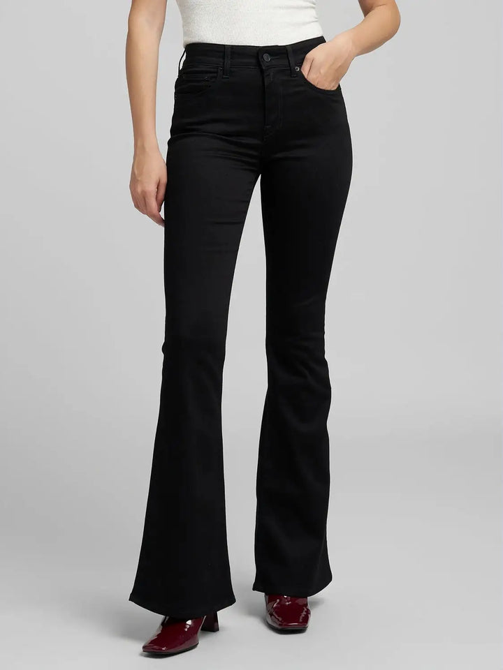 Joella Flared Farkut Black