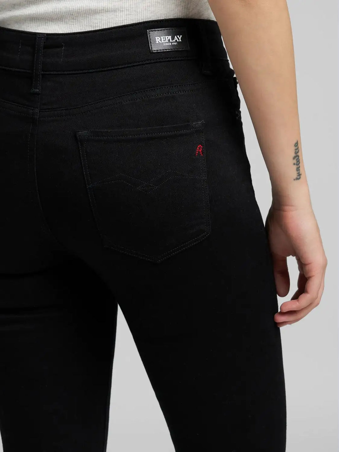 Joella Flared Farkut Black