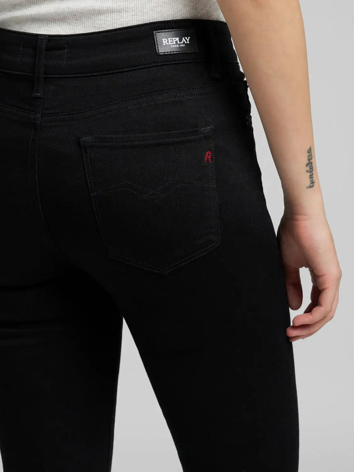 Joella Flared Farkut Black