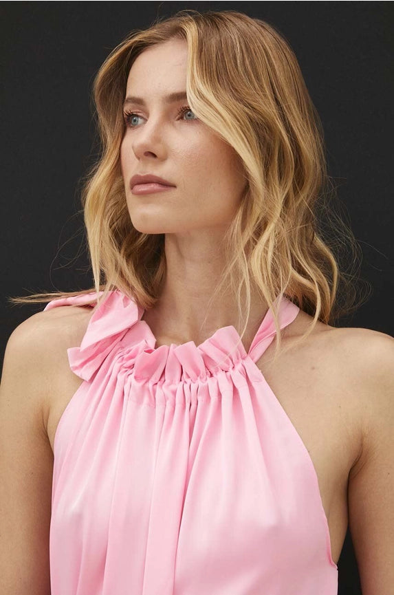 Satin Elisabeth Toppi Candy Pink One Size