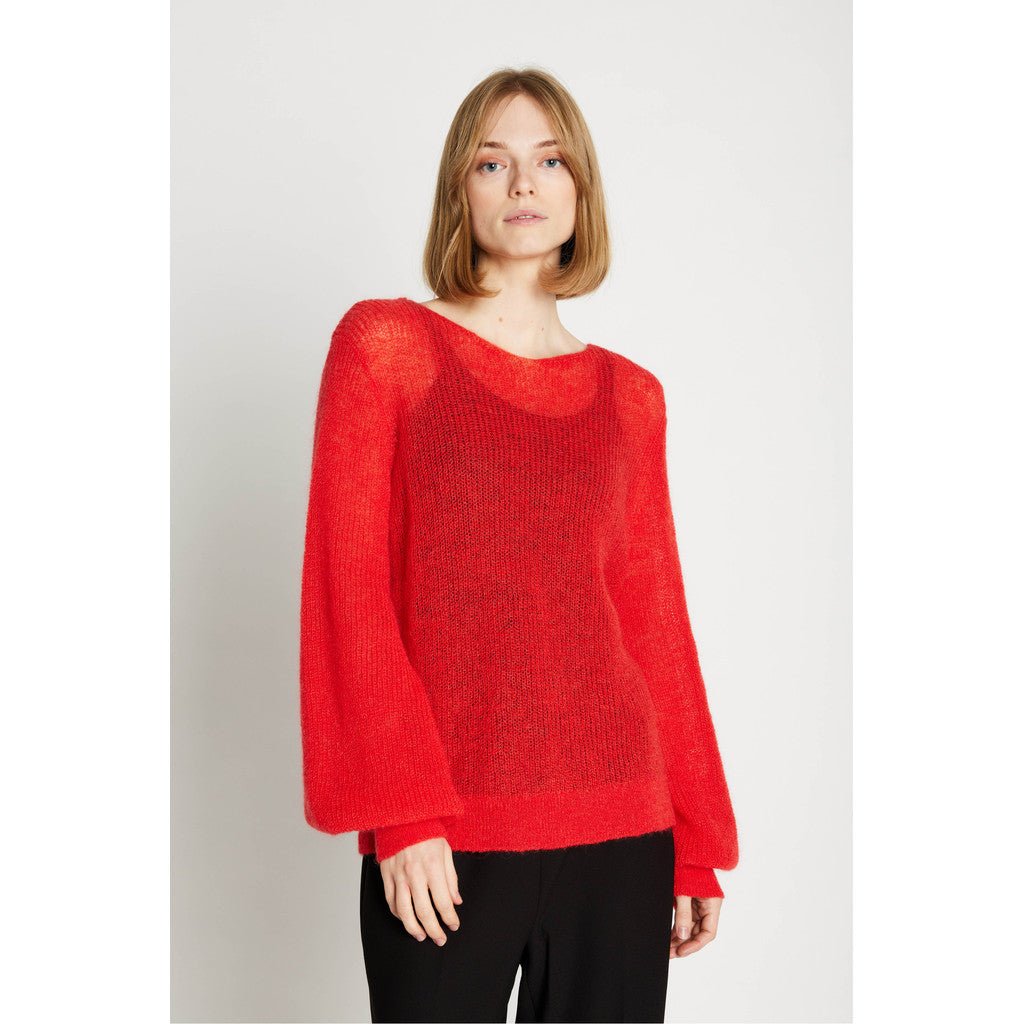 Acelia Neule Mars Red - RUE de FEMME - My Milou