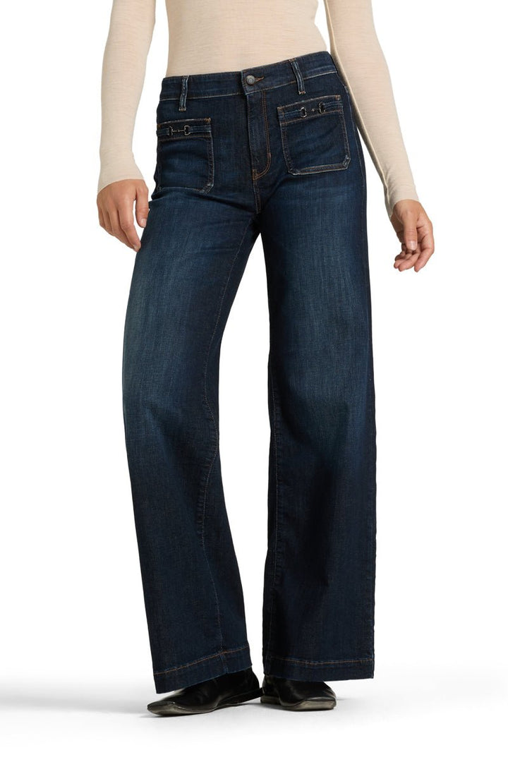 Ada Patched Pocket Farkut Pure Flow Blue - Cambio - My Milou