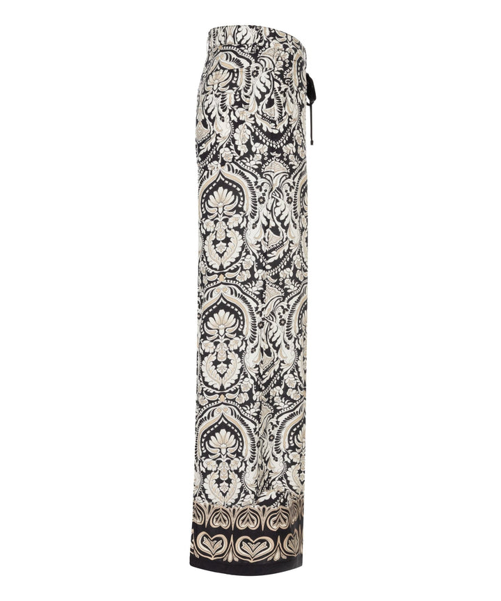 Adrienne Housut Fancy Black/Cream Sabbia - Cambio - My Milou