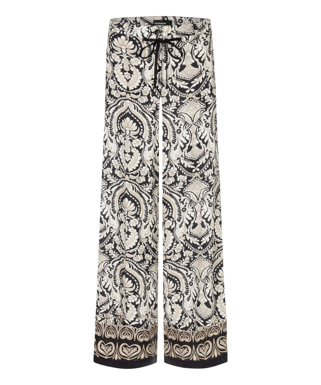 Adrienne Housut Fancy Black/Cream Sabbia - Cambio - My Milou