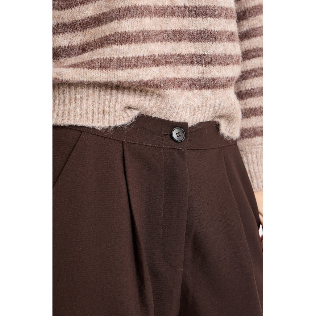 Allium Housut Dark Brown - A-VIEW - My Milou