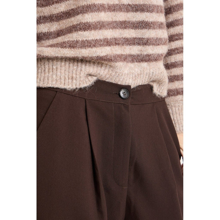 Allium Housut Dark Brown - A-VIEW - My Milou