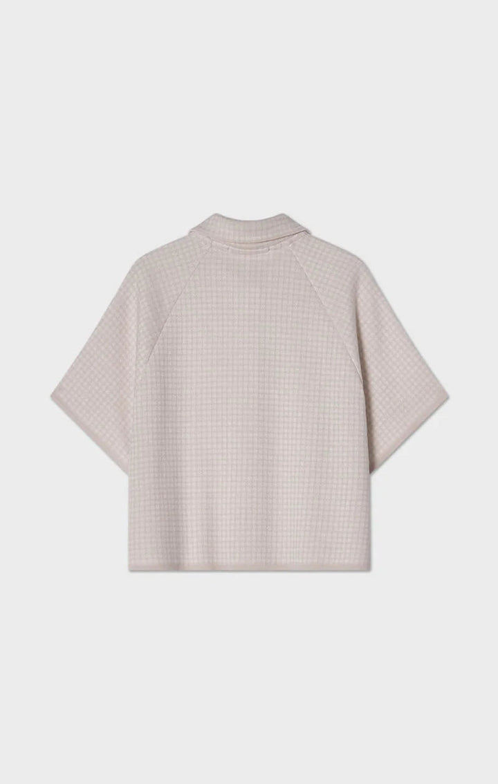 Amelie Cape Pepita Check Light rose - Busnel - My Milou