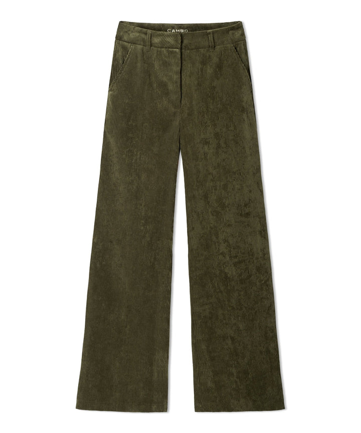Amelie Housut Olive Mission Green - Cambio - My Milou