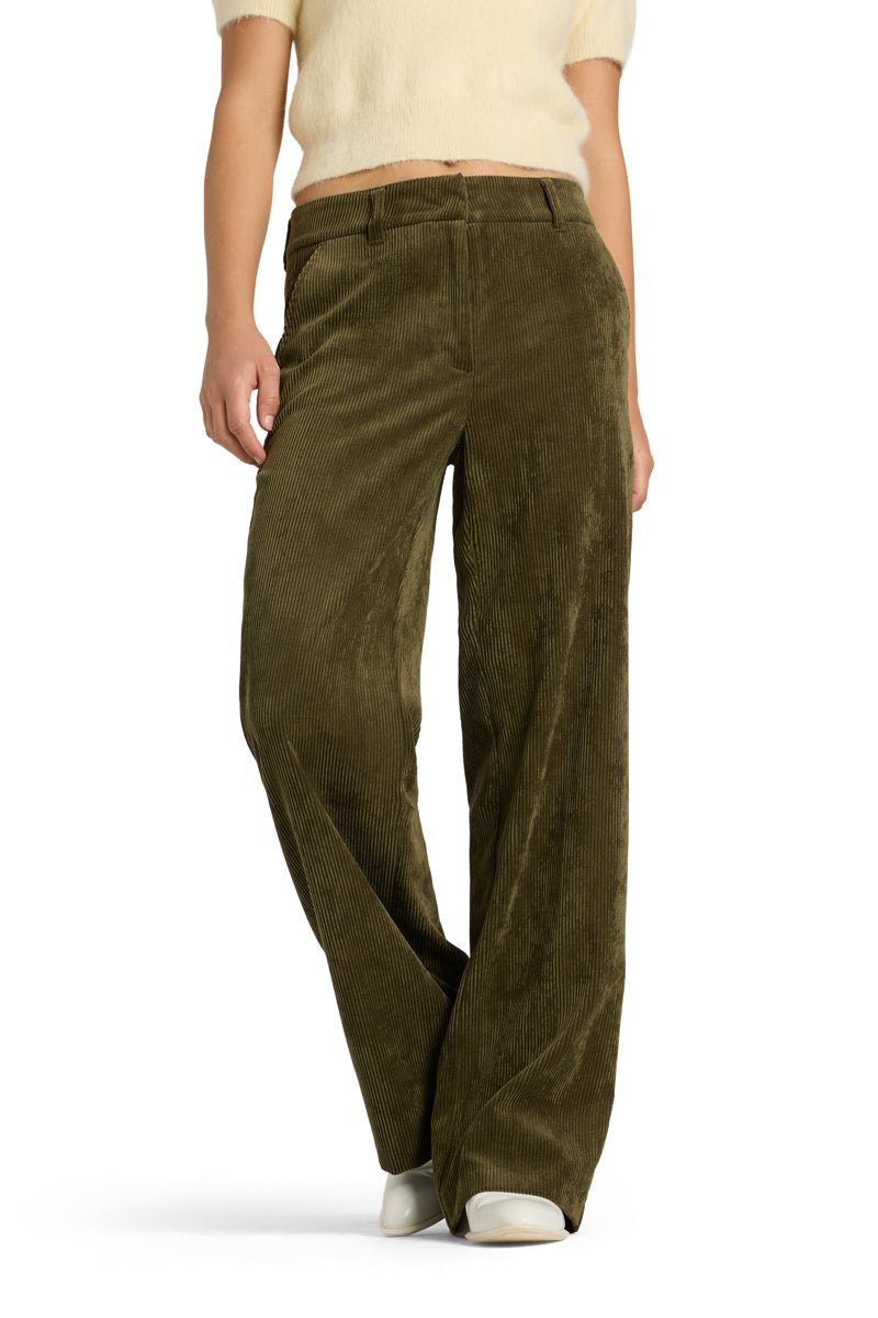 Amelie Housut Olive Mission Green - Cambio - My Milou