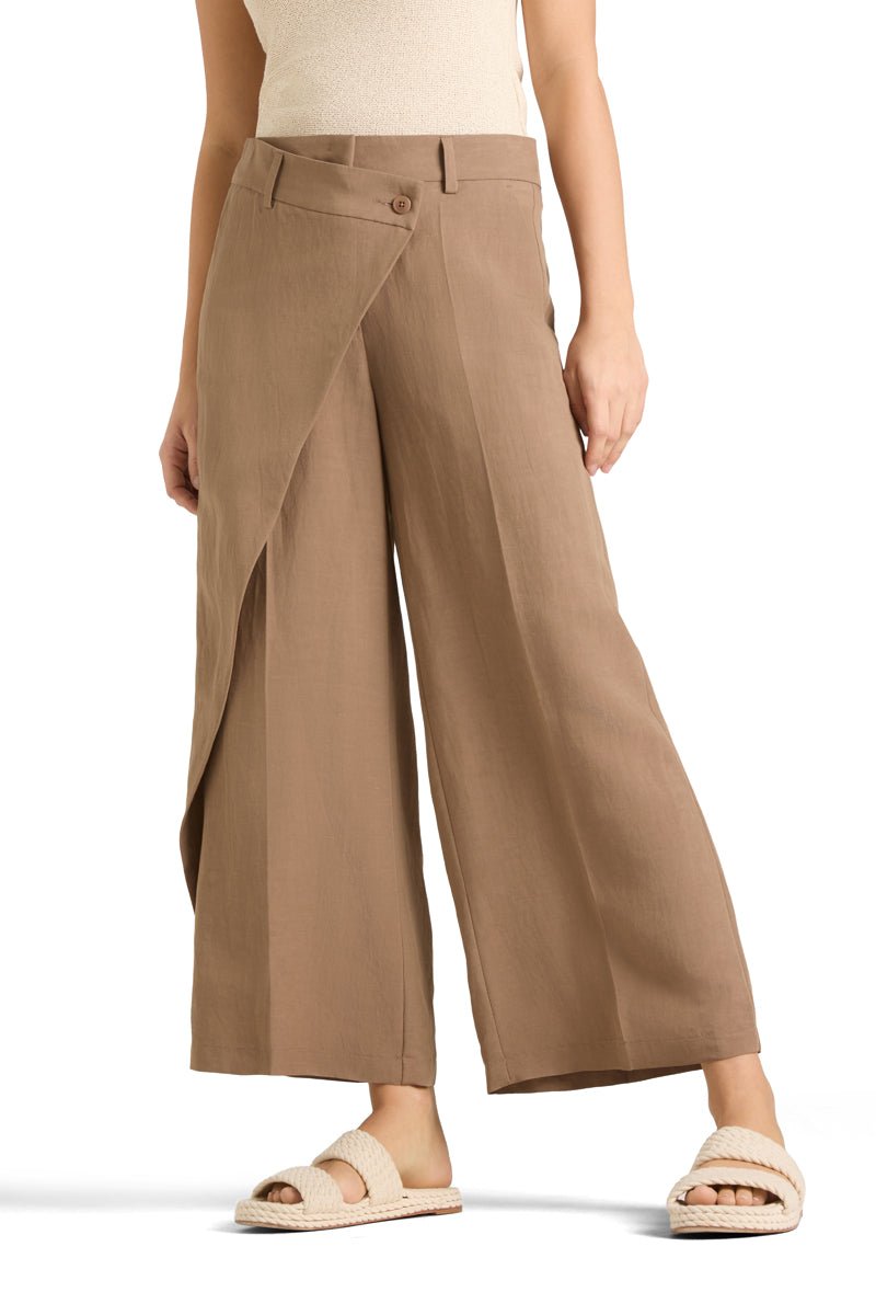 Anais Cropped Housut Pecan Nut - Cambio - My Milou
