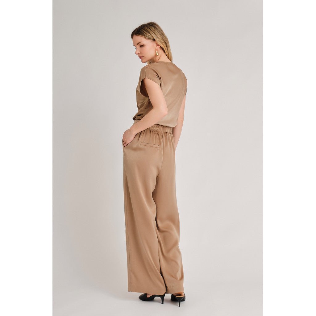 Anna Housut Camel - A - VIEW - My Milou