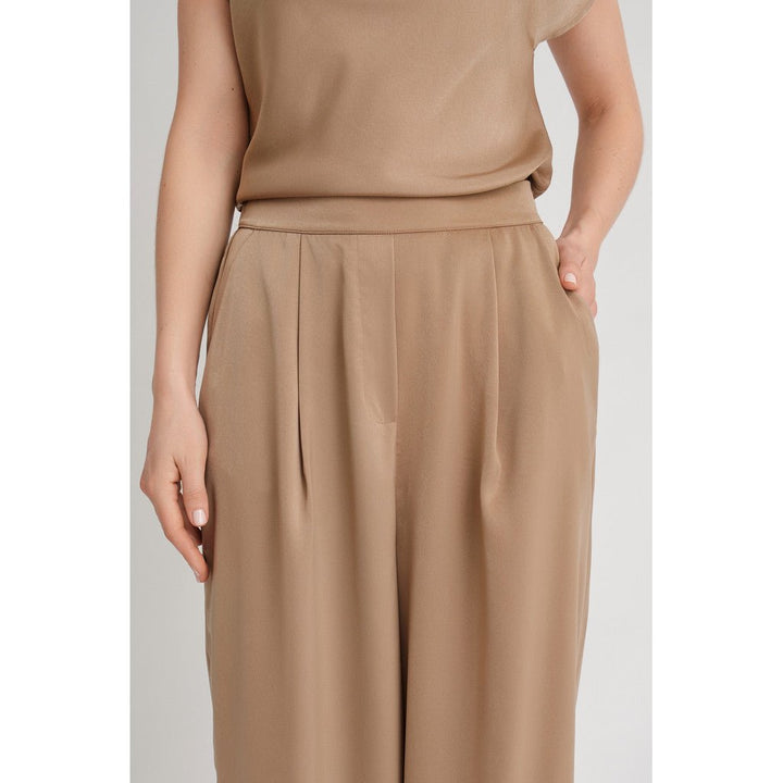 Anna Housut Camel - A - VIEW - My Milou