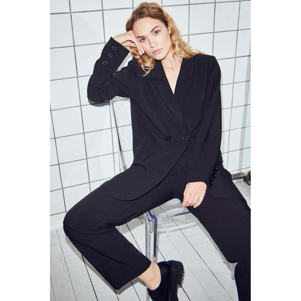 Annali Housut Black - A - VIEW - My Milou