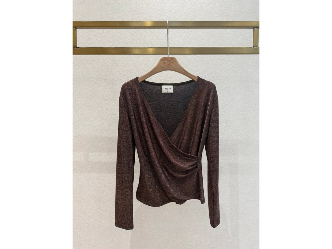 Annie Wrap Pusero Choco One Size - CHOKLATE PARIS - My Milou