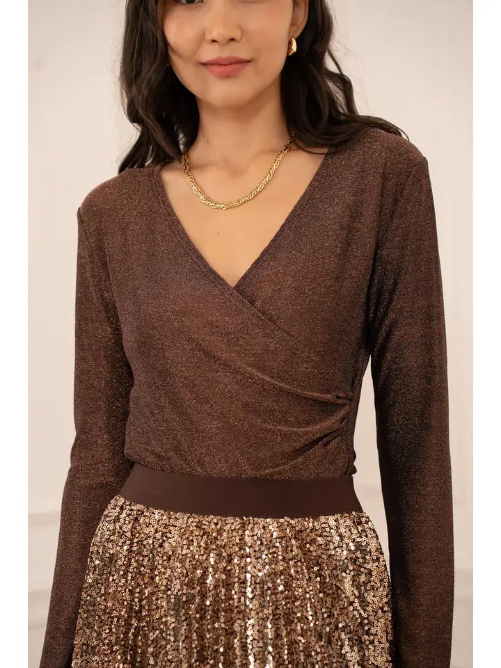 Annie Wrap Pusero Choco One Size - CHOKLATE PARIS - My Milou