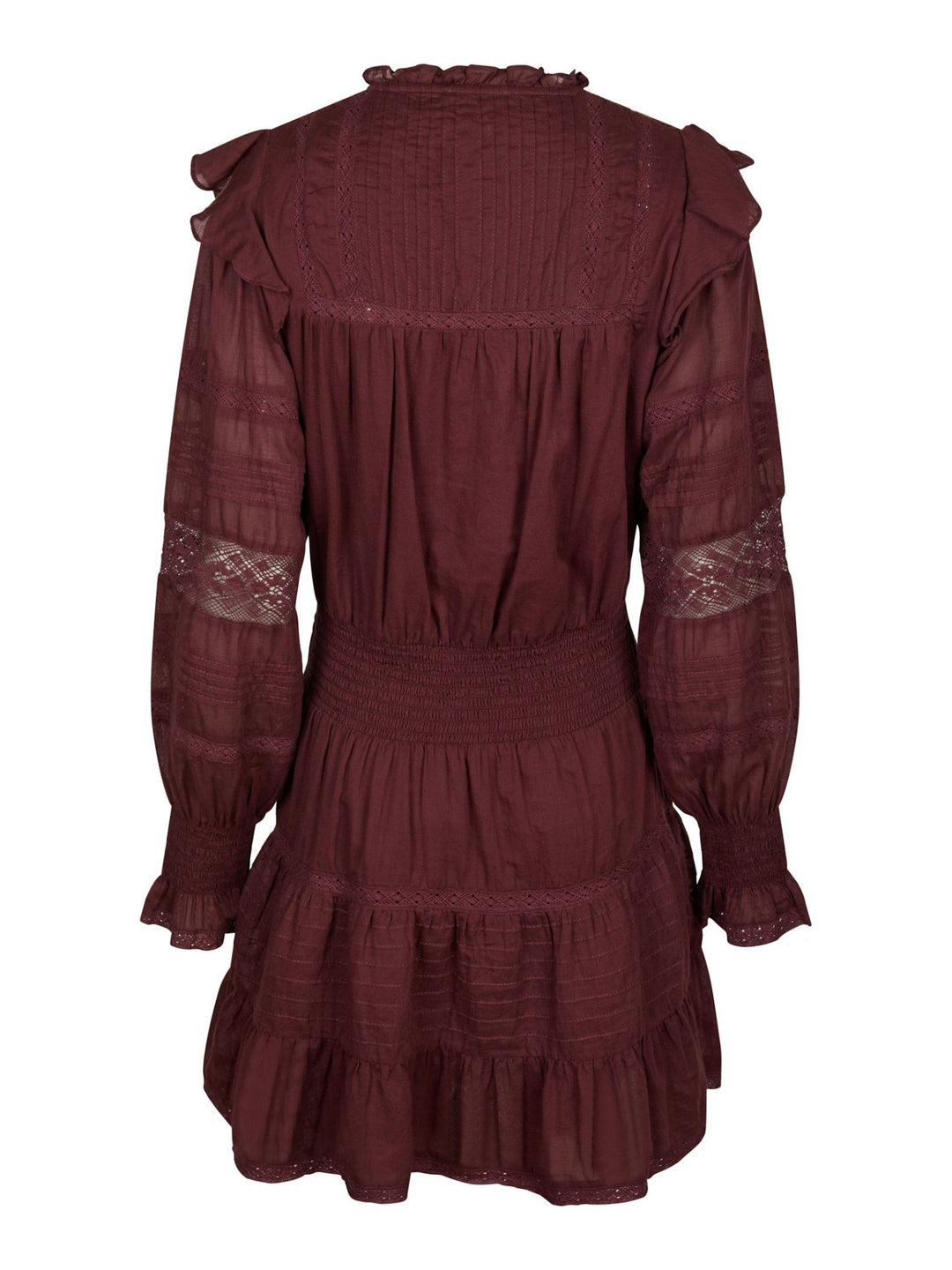 Aran S Voile Mekko Burgundy - Neo Noir - My Milou