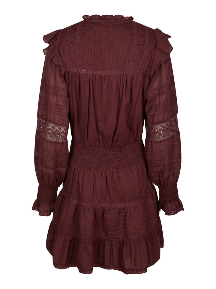 Aran S Voile Mekko Burgundy - Neo Noir - My Milou