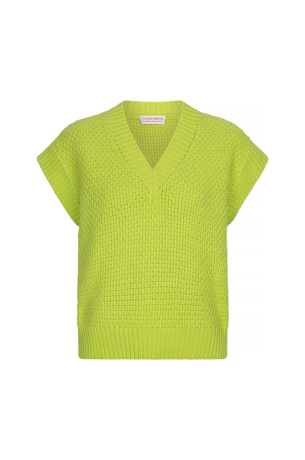 Ardina Puuvillaneule Lime - AMAYA AMSTERDAM - My Milou