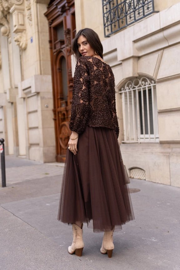 Aria Long Tyllihame Choco - CHOKLATE PARIS - My Milou