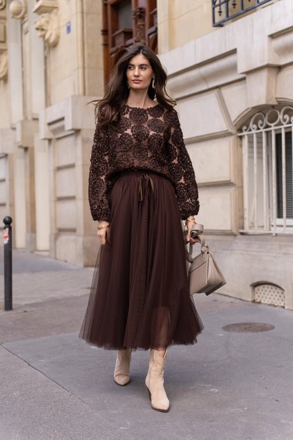 Aria Long Tyllihame Choco - CHOKLATE PARIS - My Milou