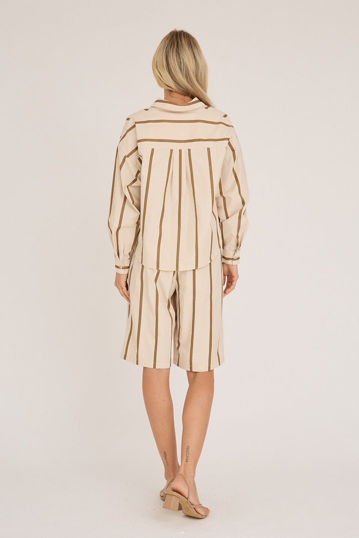Ary Jorts Brown/Sand - A - VIEW - My Milou
