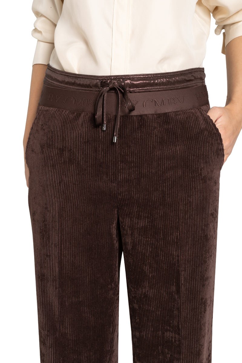 Ava Double Jogg Housut Coffee - Cambio - My Milou
