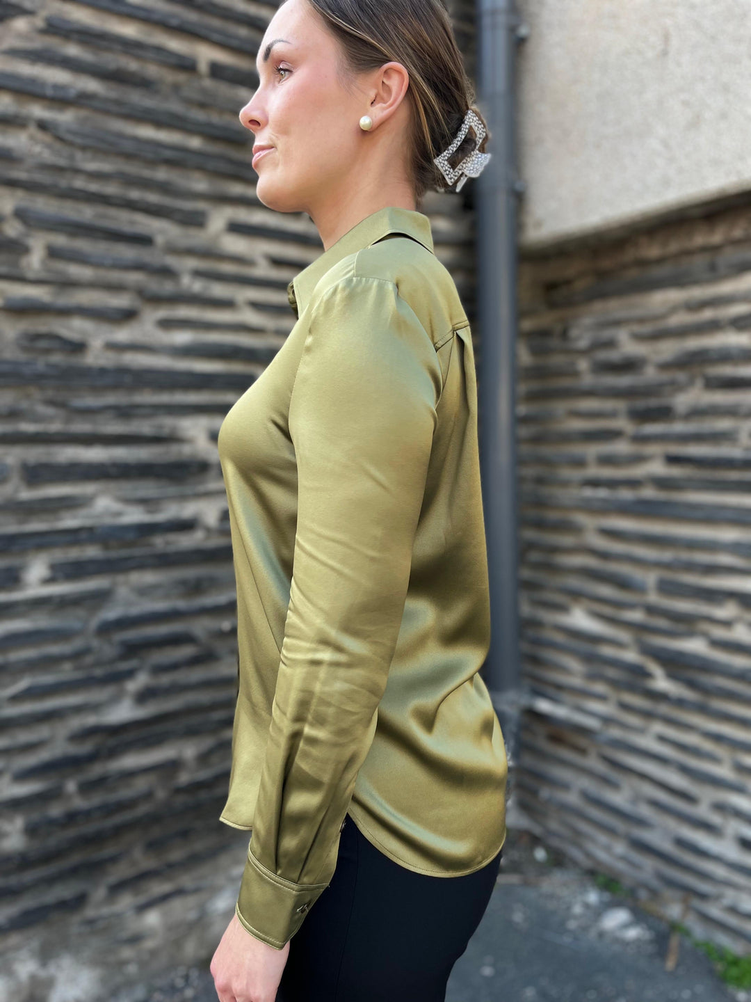 Olivia Silkkipusero Olive