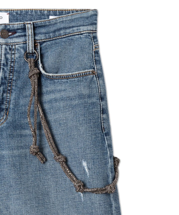 Baggy Farkut Cross American Destroy Blue - Cambio - My Milou
