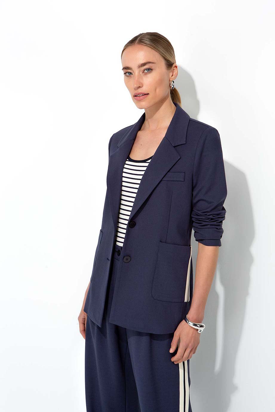 Blazer in Heavy Jersey Navy - CATNOIR - My Milou