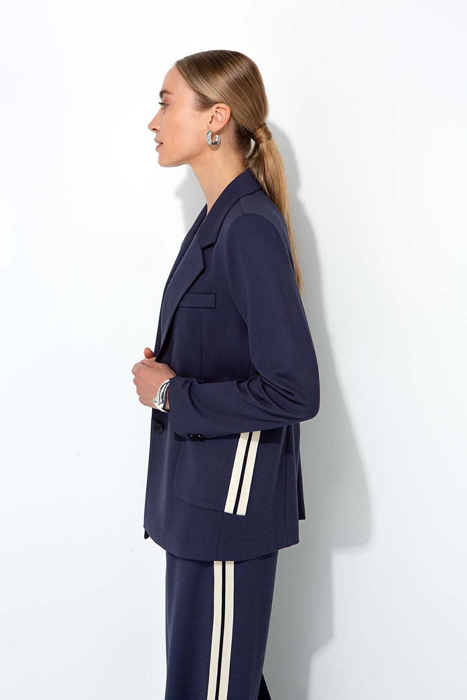 Blazer in Heavy Jersey Navy - CATNOIR - My Milou