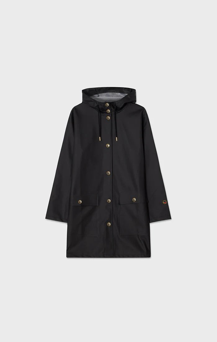 Britte Raincoat Black - Busnel - My Milou