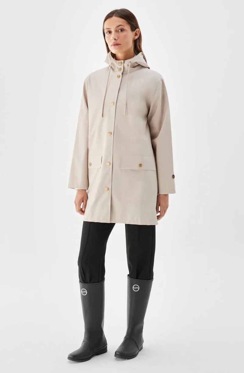 Britte Raincoat Light Beige - Busnel - My Milou