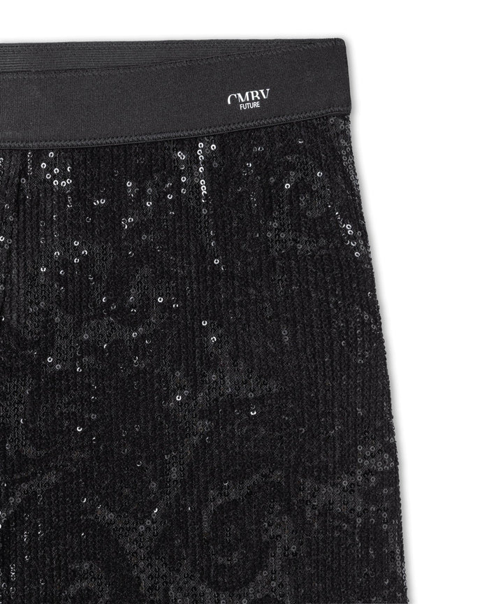 Cambio Allison Paljettihousut Black on Black - Cambio - My Milou