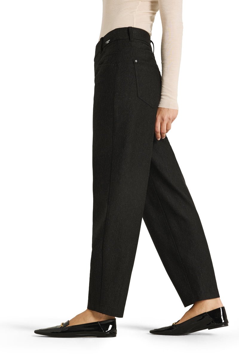 Cambio Elin Jog Long Housut Dark Grey Melange - Cambio - My Milou