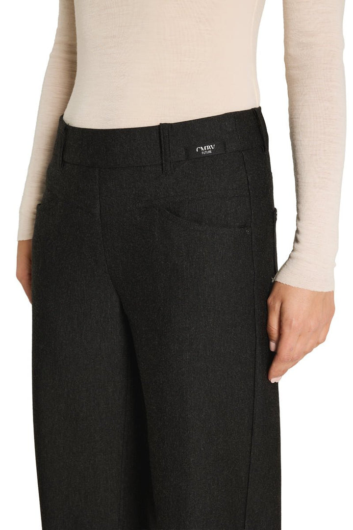 Cambio Elin Jog Long Housut Dark Grey Melange - Cambio - My Milou