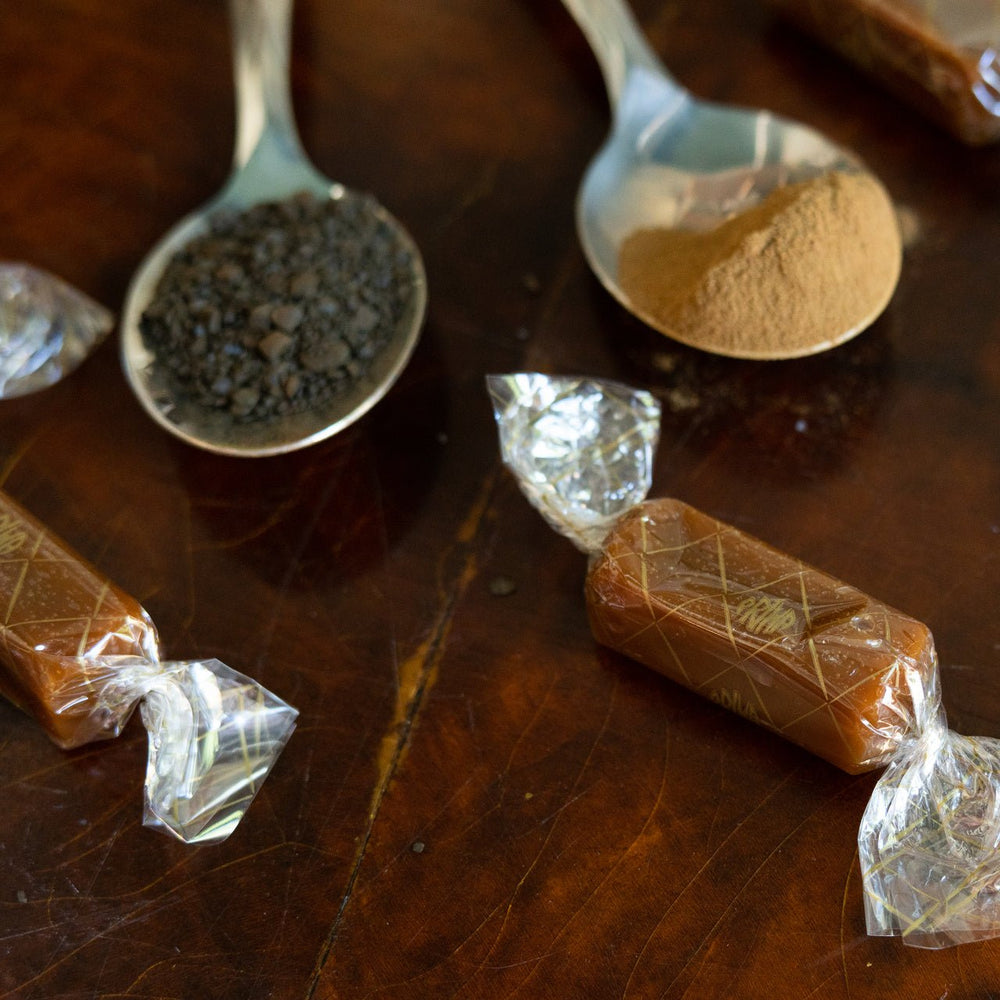 Caramel Salty Liquorice 10g - Pärlans Konfektyr - My Milou