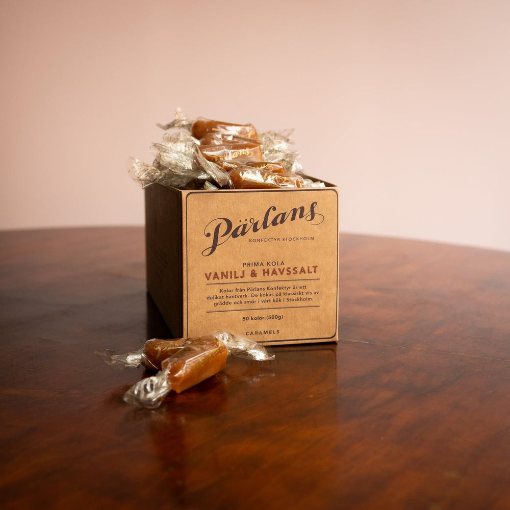Caramel Vanilla & Sea Salt 10g - Pärlans Konfektyr - My Milou