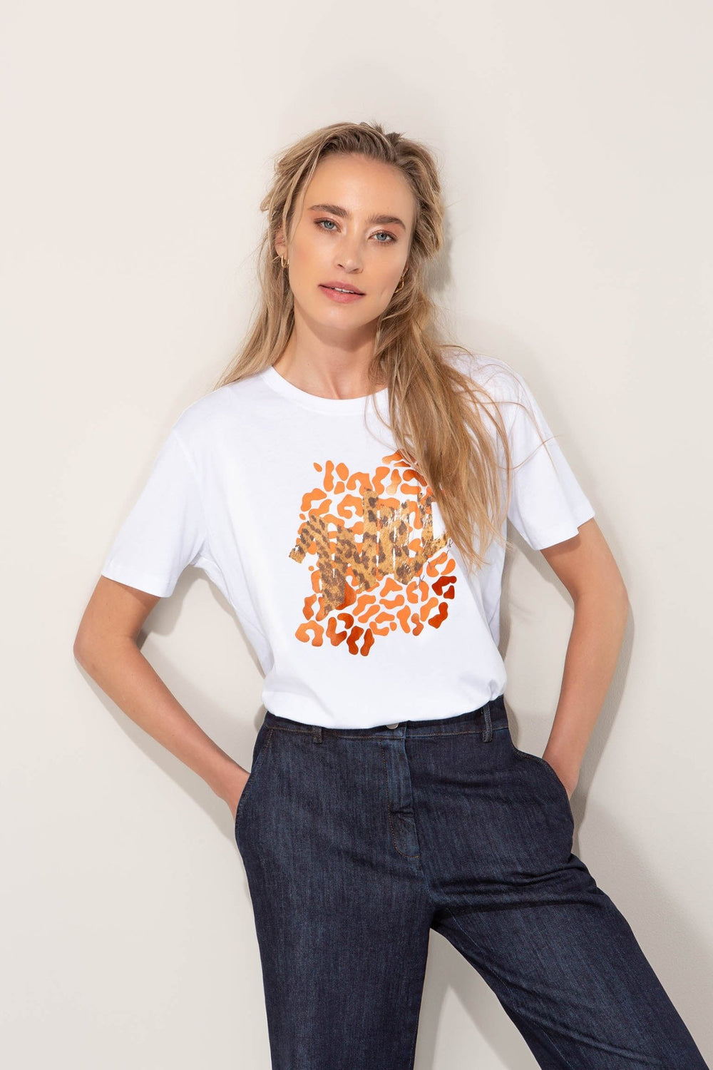CATNOIR Wild Print T-paita White - CATNOIR - My Milou
