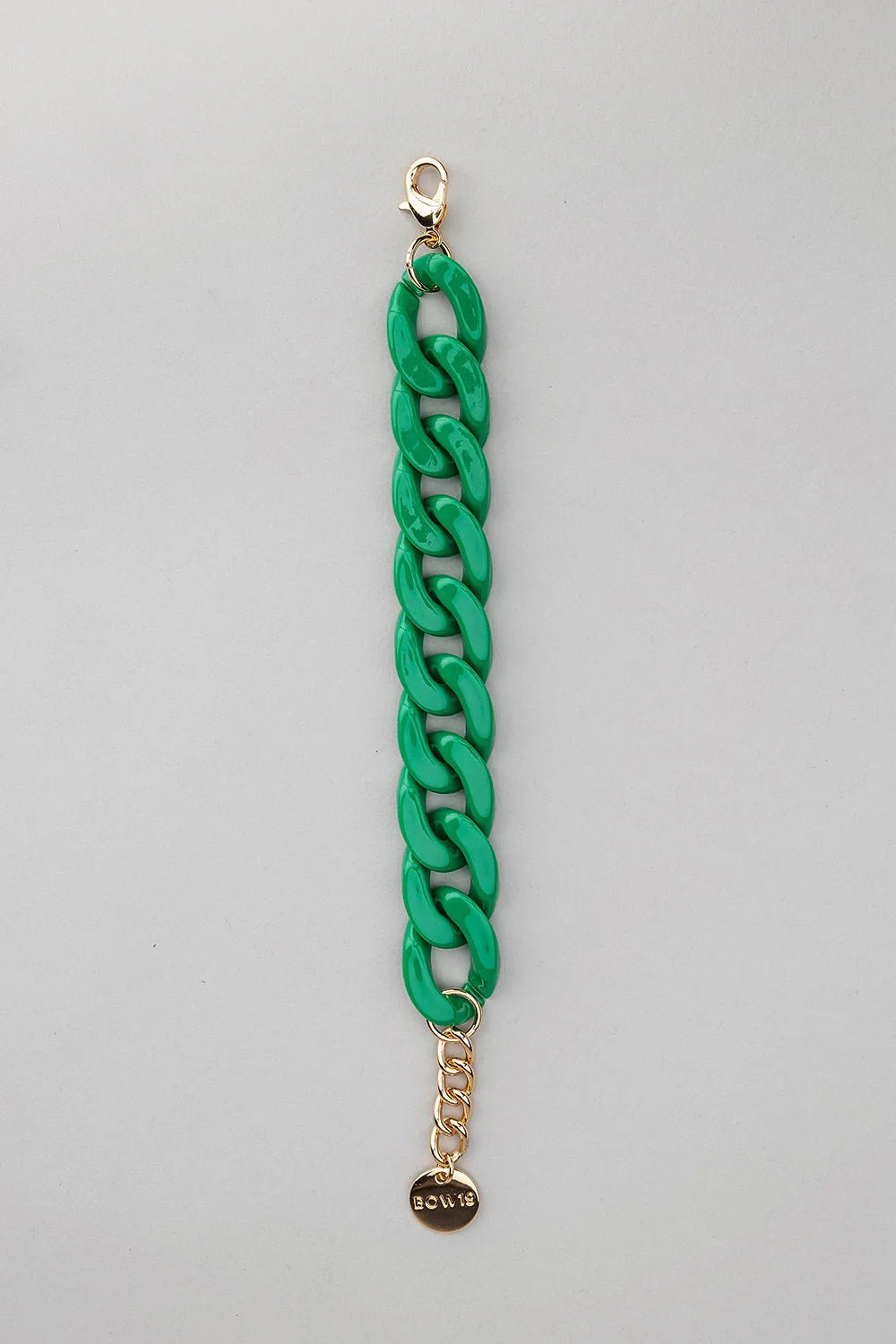 Chain Bracelet Strong Green - BOW19 - My Milou