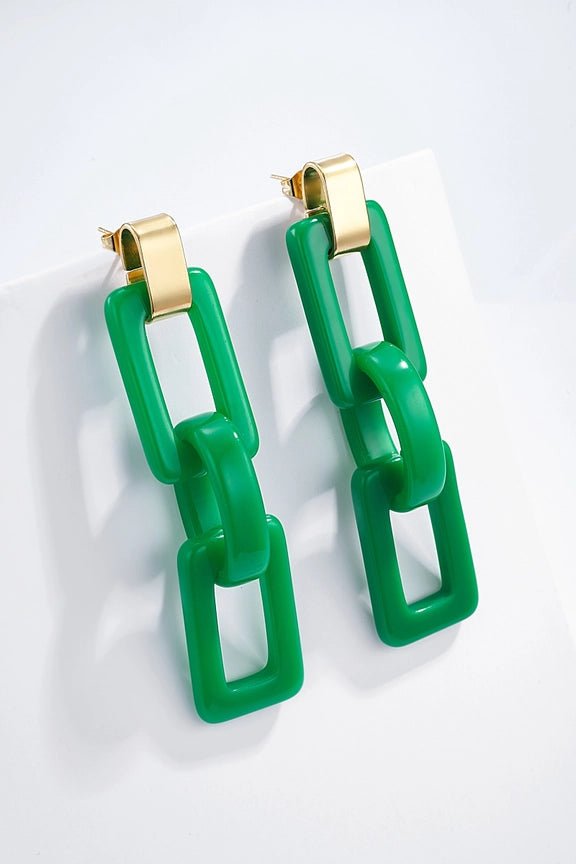 Chain Pop Korvakorut Green - BYREN | ÉLINE L’ATELIER - My Milou