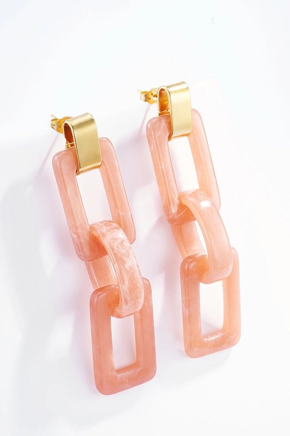 Chain Pop Korvakorut Pink - BYREN | ÉLINE L’ATELIER - My Milou