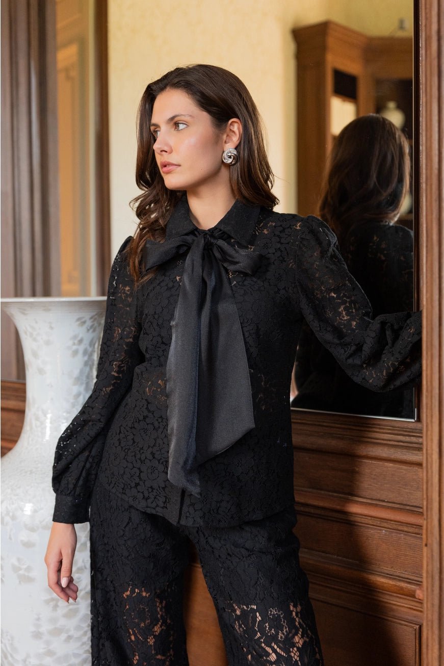 Charlotte Lace Pusero Black - CHOKLATE PARIS - My Milou