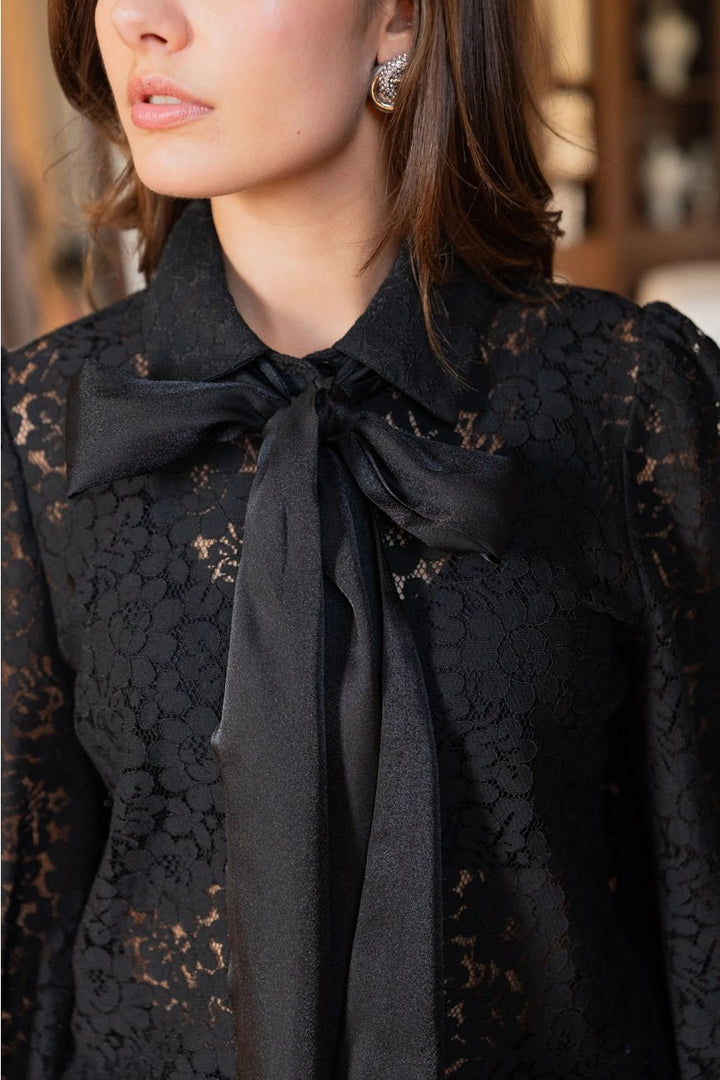 Charlotte Lace Pusero Black - CHOKLATE PARIS - My Milou