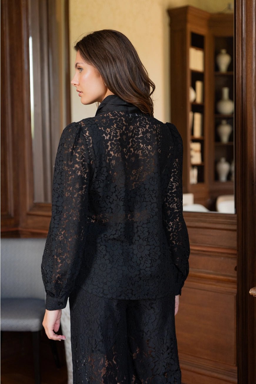 Charlotte Lace Pusero Black - CHOKLATE PARIS - My Milou