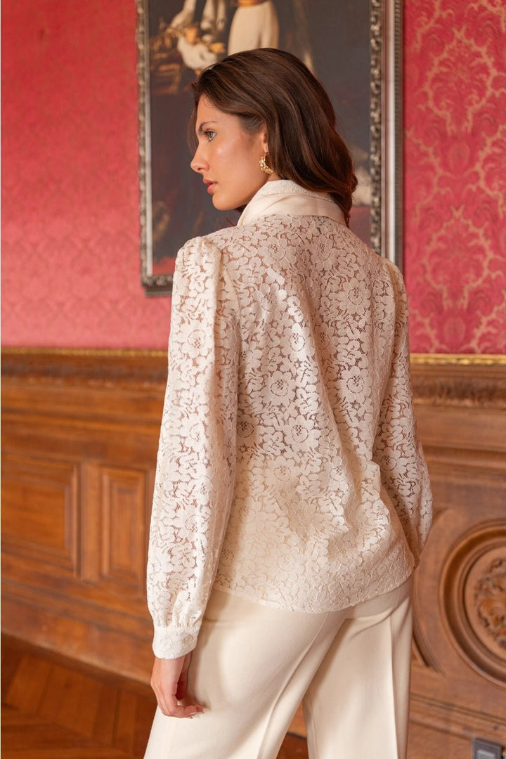 Charlotte Lace Pusero Ecru - CHOKLATE PARIS - My Milou