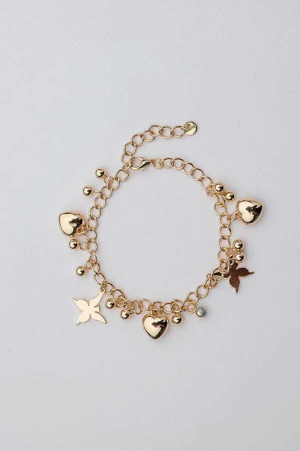 Charm Bracelet Gold - BOW19 - My Milou