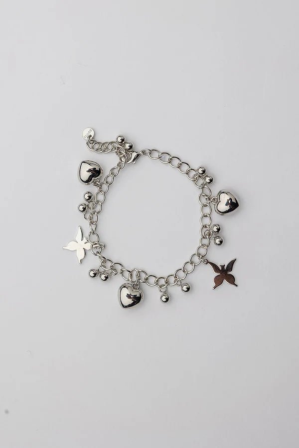 Charm Bracelet Silver - BOW19 - My Milou