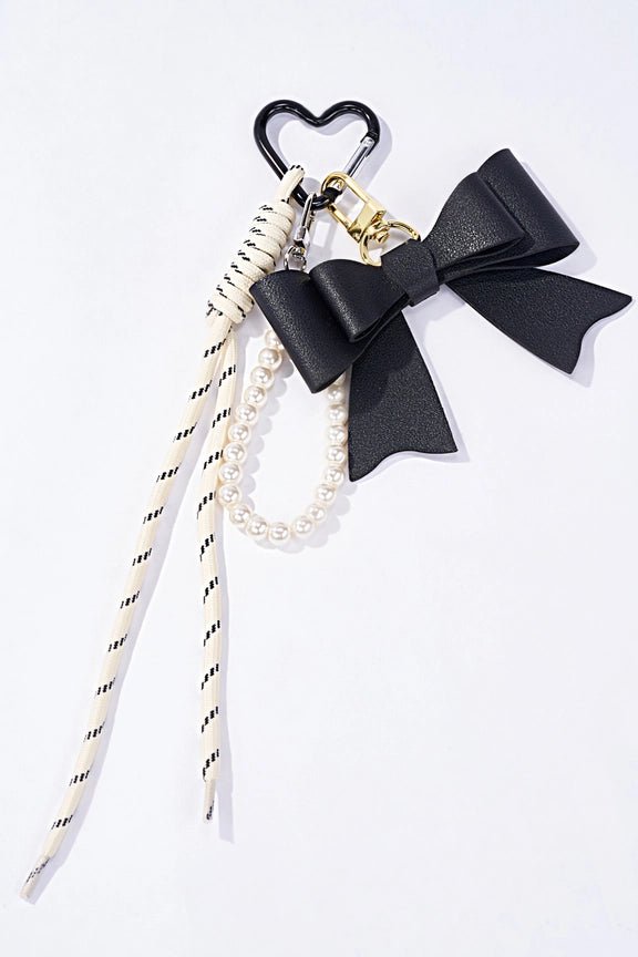 Charmie Bow Bag Charm Black - BYREN | ÉLINE L’ATELIER - My Milou