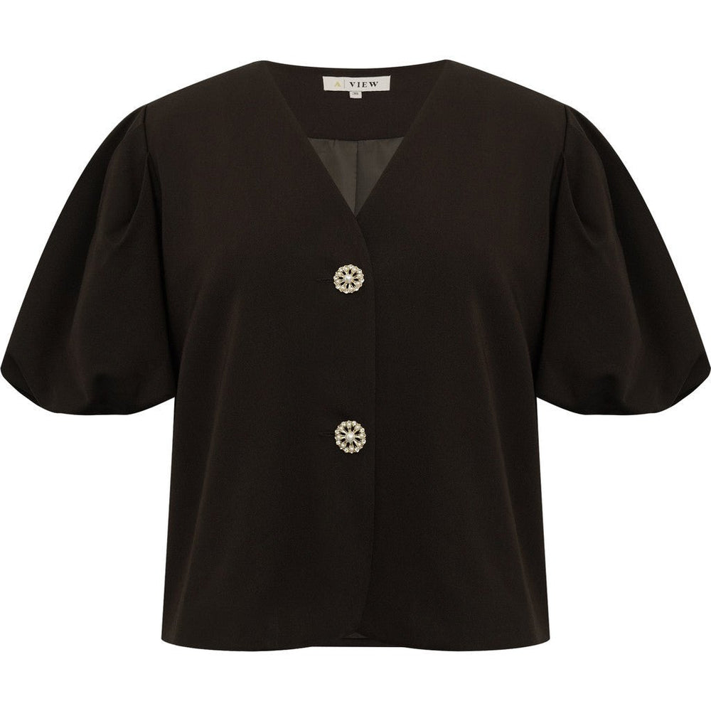 Christa Pearl Jacket Dark Brown - A-VIEW - My Milou