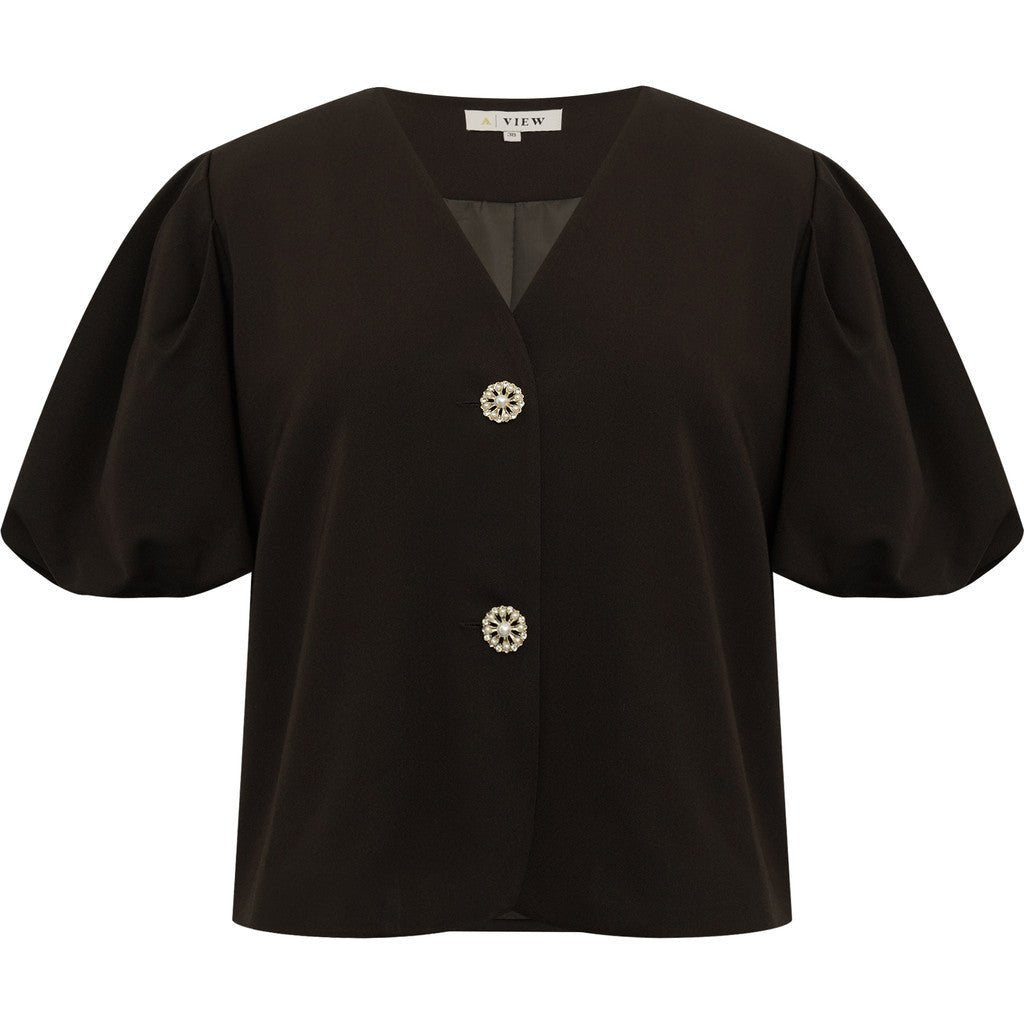 Christa Pearl Jacket Dark Brown - A-VIEW - My Milou